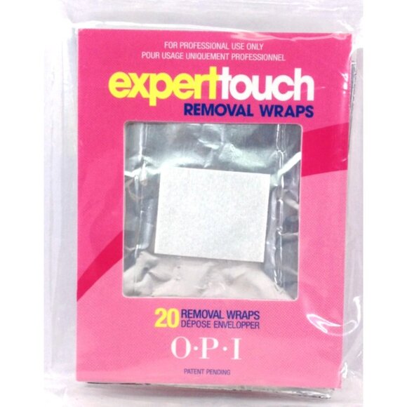 OPI Expert Touch Removal Wraps 20pcs GelColor Nail Soak-Off Foil Pads Salon-Pro! - Picture 3 of 3